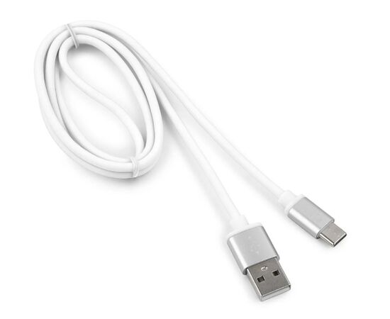 Точка ПК Кабель Cablexpert USB - USB Type-C (CC-S-USBC01) 1 м, белый