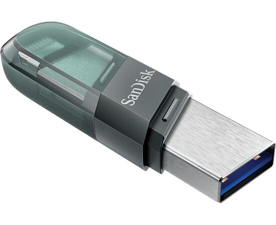Точка ПК USB-флешка SanDisk iXpand Flip 256 ГБ SDIX90N-256G-GN6NE, изображение 3