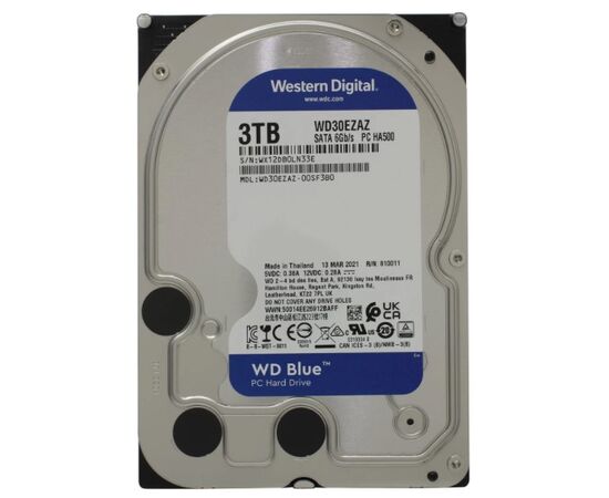 Точка ПК Жесткий диск Western Digital WD Blue 3 ТБ WD30EZAZ