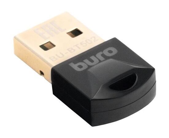 Точка ПК Bluetooth адаптер Buro BU-BT502, черный