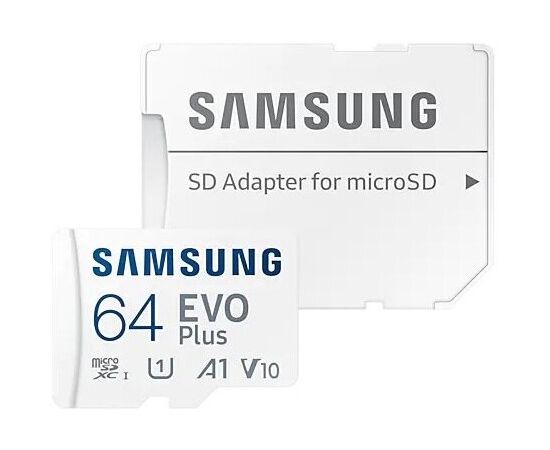 Точка ПК Карта памяти MicroSDXC 64 Гб Samsung EVO Plus , UHS-1, FHD, Cl 10, V10 (MB-MC64KA/RU), изображение 6