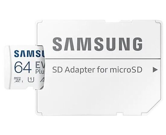 Точка ПК Карта памяти MicroSDXC 64 Гб Samsung EVO Plus , UHS-1, FHD, Cl 10, V10 (MB-MC64KA/RU), изображение 5