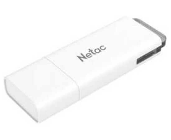 Точка ПК Флешка Netac U185 16 GB NT03U185N-016G-20WH, белый, изображение 6