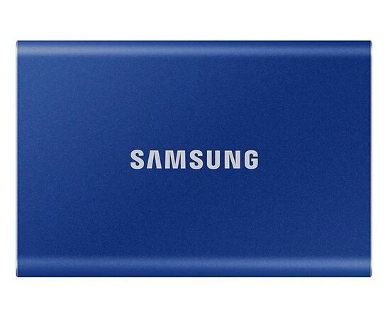 Точка ПК Внешний SSD Samsung T7 1 ТБ, USB 3.2 Gen 2 Type-C, синий (MU-PC1T0H)