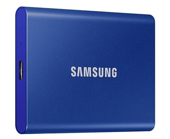 Точка ПК Внешний SSD Samsung T7 1 ТБ, USB 3.2 Gen 2 Type-C, синий (MU-PC1T0H), изображение 2