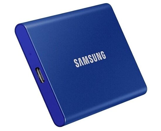 Точка ПК Внешний SSD Samsung T7 1 ТБ, USB 3.2 Gen 2 Type-C, синий (MU-PC1T0H), изображение 7