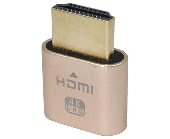 Точка ПК Эмулятор монитора / виртуальный дисплей HDMI EDID Display для майнинга Espada ESP-HDE-1, изображение 4