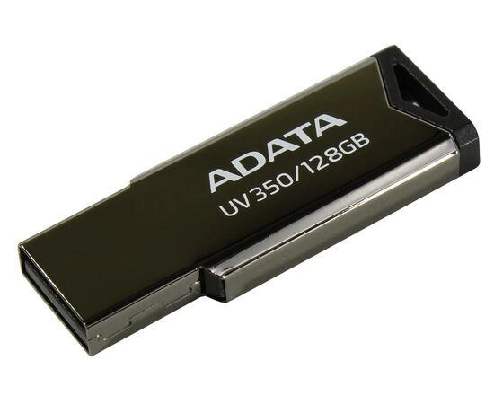 Точка ПК Флешка ADATA UV350 128 ГБ, черный