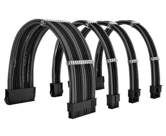 Точка ПК Комплект кабелей-удлинителей для БП FormulaMod NCK2, черный/серый