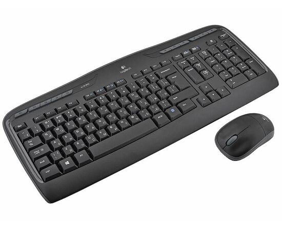 Точка ПК Клавиатура и мышь Logitech Wireless Combo MK330 Black USB