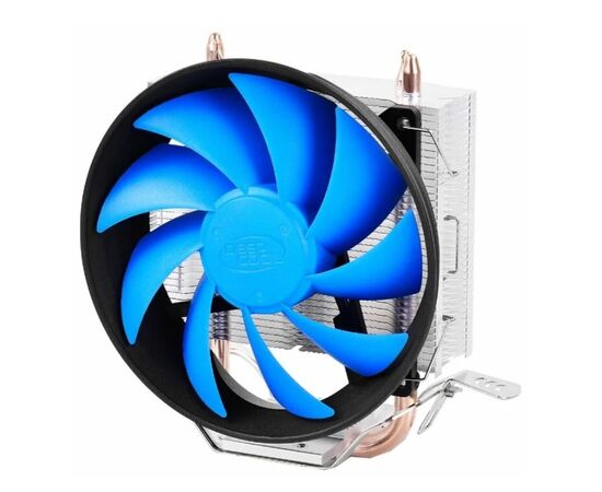 Точка ПК Кулер для процессора Deepcool GAMMAXX 200T серебристый/черный/голубой