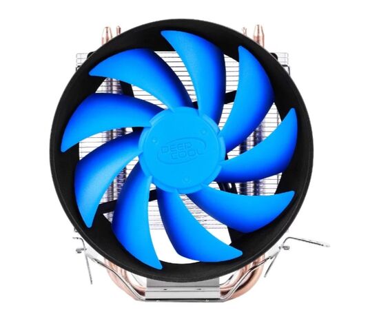 Точка ПК Кулер для процессора Deepcool GAMMAXX 200T серебристый/черный/голубой, изображение 2