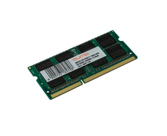 Точка ПК Оперативная память Qumo 8 ГБ DDR3 1600 МГц SODIMM CL11 QUM3S-8G1600C11