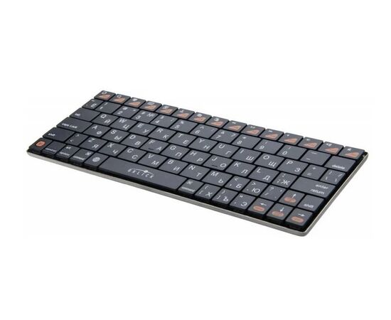 Точка ПК Клавиатура беспроводная компактная OKLICK 840S, Bluetooth, Черная, изображение 2