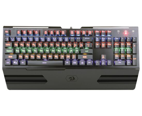 Точка ПК Игровая клавиатура Redragon Hara Black USB Outemu Blue, изображение 2