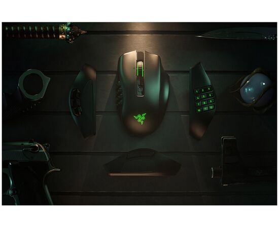 Точка ПК Беспроводная игровая мышь Razer Naga Pro, черный, изображение 10