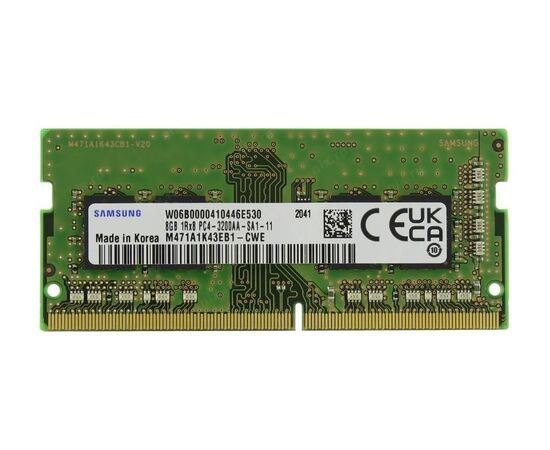 Точка ПК Оперативная память Samsung 8 ГБ DDR4 3200 МГц SODIMM CL22 M471A1K43EB1-CWE
