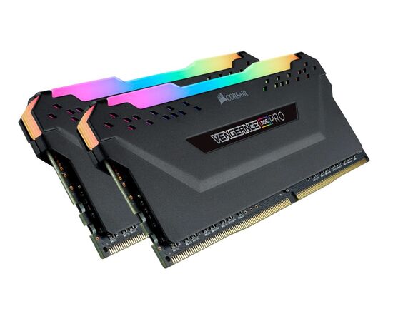 Точка ПК Оперативная память Corsair Vengeance RGB PRO 32 ГБ (16 ГБ x 2 шт.) DDR4 3200 МГц CMW32GX4M2E3200C16, изображение 2