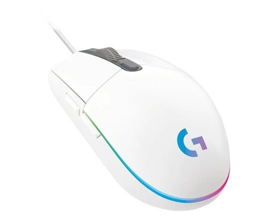 Точка ПК Игровая мышь Logitech G203 Lightsync, белый, изображение 2