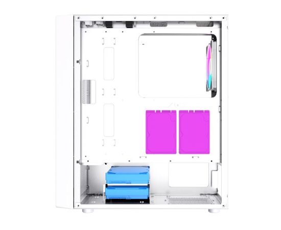 Точка ПК Компьютерный корпус Powercase Mistral Evo White CMIEW-F4S, изображение 7