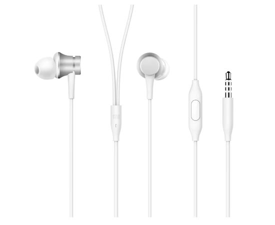 Точка ПК Наушники Xiaomi Mi In-Ear Headfones Basic Silver [ZBW4355TY]