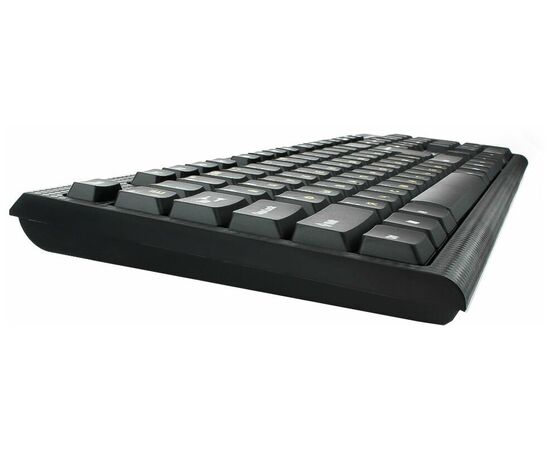 Точка ПК Клавиатура Гарнизон GK-120, USB, черный, поверхность- карбон, изображение 3