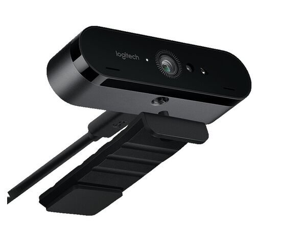Точка ПК Веб-камера Logitech VC Brio Ultra HD Pro, черный, изображение 3