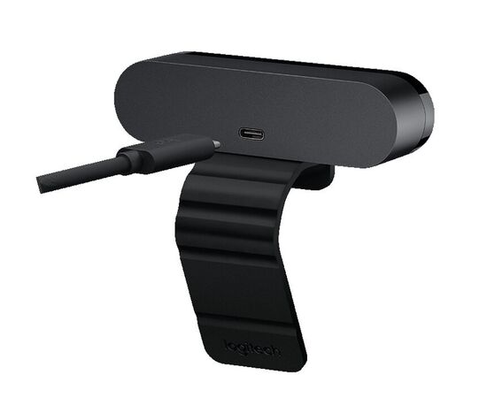 Точка ПК Веб-камера Logitech VC Brio Ultra HD Pro, черный, изображение 4