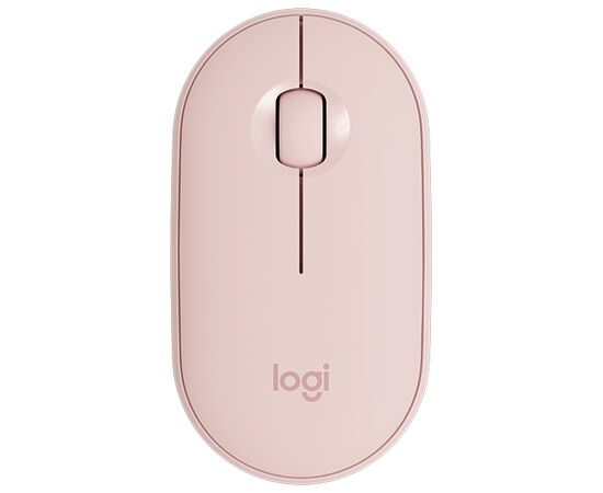 Точка ПК Беспроводная мышь Logitech Pebble M350, розовый, изображение 18