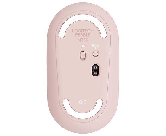 Точка ПК Беспроводная мышь Logitech Pebble M350, розовый, изображение 14