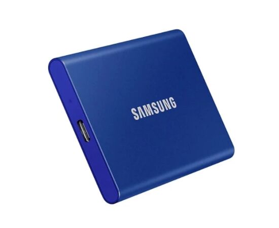 Точка ПК Внешний SSD Samsung Portable SSD T7 MU-PC2T0H/WW 2 ТБ, синий, изображение 4