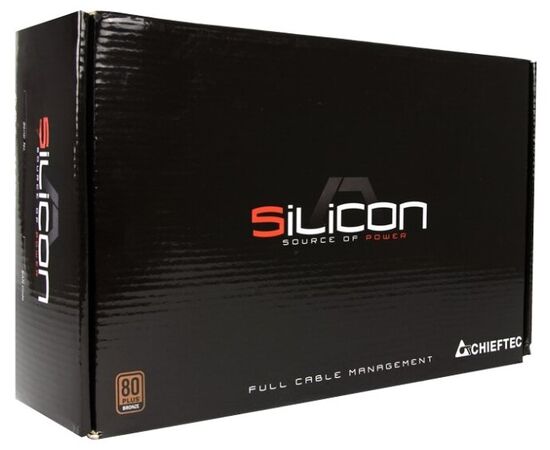 Точка ПК Блок питания Chieftec Silicon SLC-1000C 1000W, изображение 4