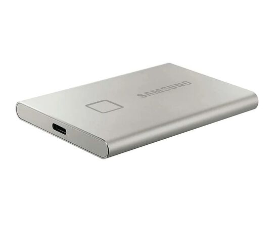 Точка ПК Внешний SSD Samsung T7 Touch 500 GB, серебристый, изображение 4