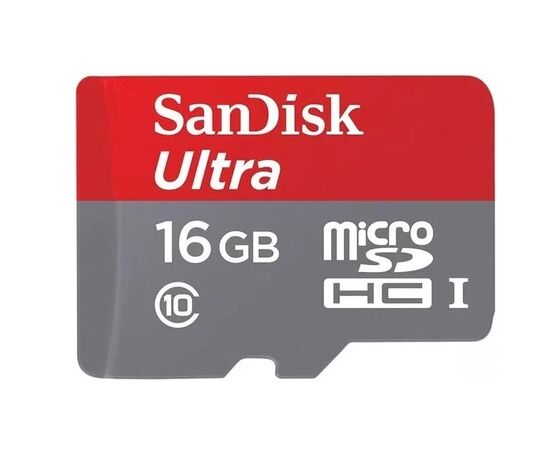 Точка ПК Карта памяти SanDisk Ultra microSDHC Class 10 UHS-I 16 GB SDSQUNS-016G-GN3MA, изображение 5
