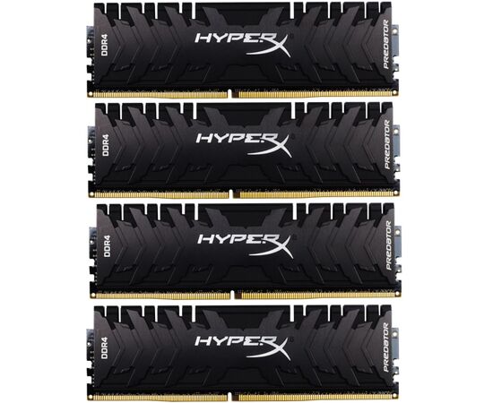Точка ПК Оперативная память HyperX Predator 32GB (8GBx4) DDR4 3000MHz DIMM 288-pin CL15 HX430C15PB3K4/32