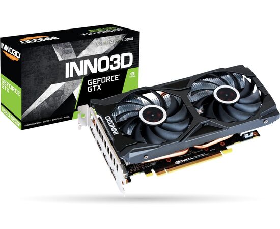 Точка ПК Видеокарта INNO3D GeForce GTX 1660 SUPER TWIN X2 N166SK-06D6, изображение 2