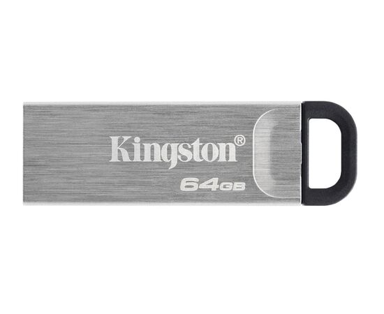 Точка ПК Флешка Kingston DataTraveler Kyson 64 GB, серебристый