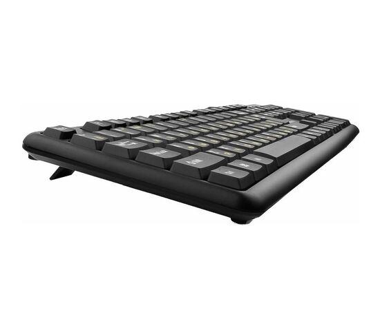 Точка ПК Клавиатура Гарнизон GK-100 Black USB, изображение 3