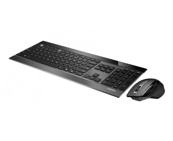 Точка ПК Комплект клавиатура+мышь Rapoo 9900M черный