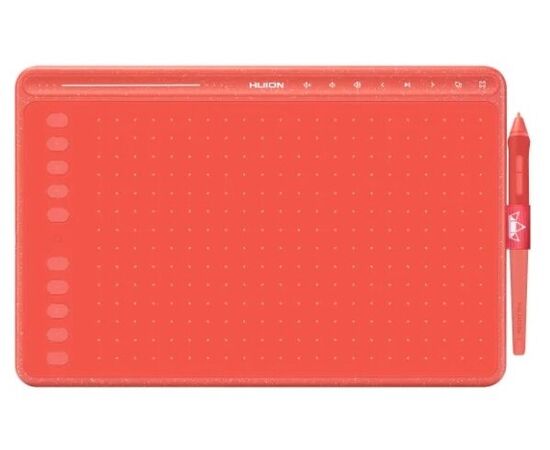 Точка ПК Графический планшет HUION HS611 Red, изображение 2