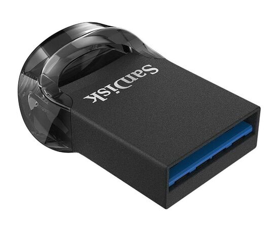 Точка ПК Флешка SanDisk 128GB CZ430 Ultra Fit, USB 3.1, черный (SDCZ430-128G-G46)
