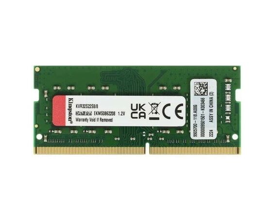 Точка ПК Оперативная память Kingston ValueRAM 8 ГБ DDR4 3200 МГц SODIMM CL22 KVR32S22S8/8