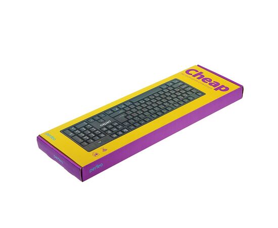 Точка ПК Клавиатура беспроводная Perfeo Cheap Black USB