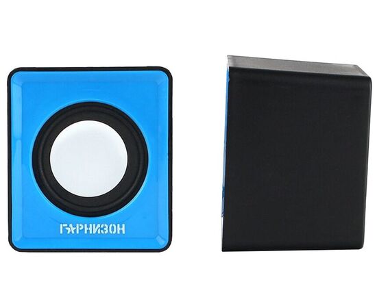 Точка ПК Компьютерная акустика Гарнизон GSP-100 2вт, черный\синий, изображение 3
