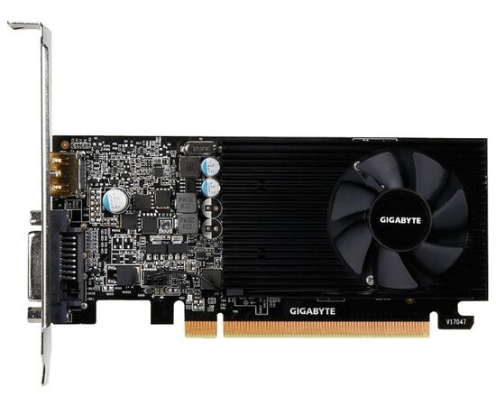 Точка ПК Видеокарта GIGABYTE GeForce GT 1030 Low Profile (GV-N1030D5-2GL), изображение 4