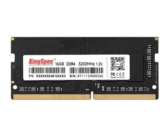 Точка ПК Оперативная память KingSpec 16 ГБ DDR4 3200 МГц SODIMM CL17 KS3200D4N12016G