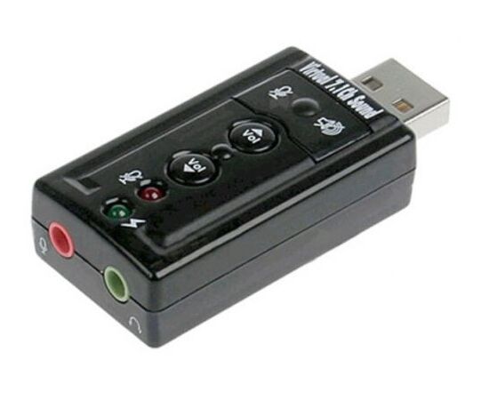 Точка ПК Звуковая карта USB TRUA71 (C-Media CM108) 2.0 ASIA 8C V & V