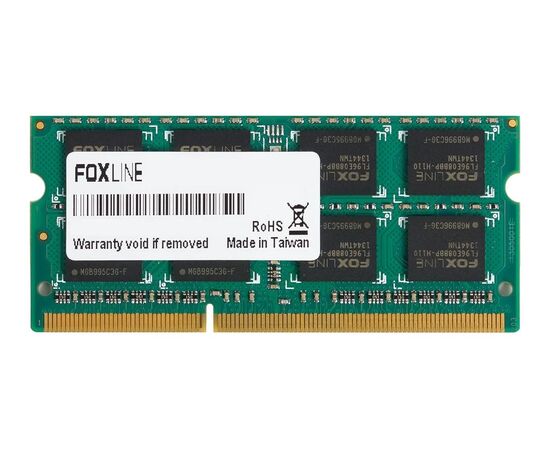 Точка ПК Оперативная память Foxline 8 ГБ DDR4 3200 МГц SODIMM CL22 FL3200D4S22-8G