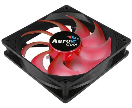 Точка ПК Вентилятор для корпуса AeroCool Motion 12 Plus, черный/голубой, изображение 6