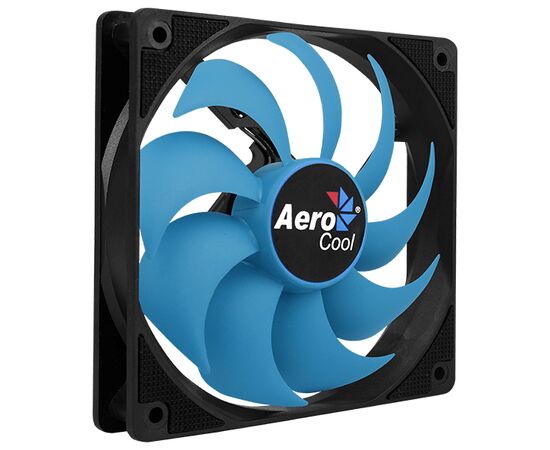 Точка ПК Вентилятор для корпуса AeroCool Motion 12 Plus, черный/голубой, изображение 25